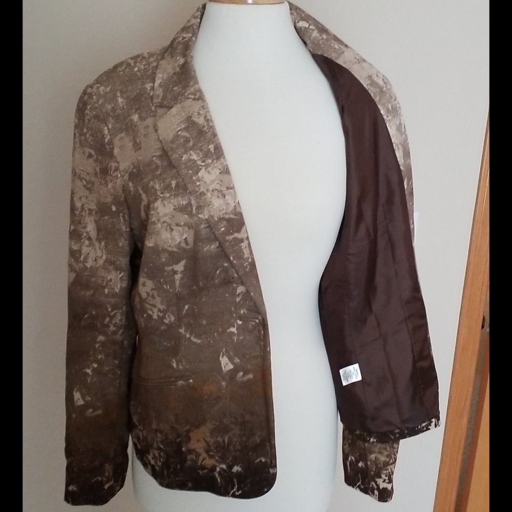 NEW Coldwater Creek Lined Jacket Blazer - Picture 9 of 10